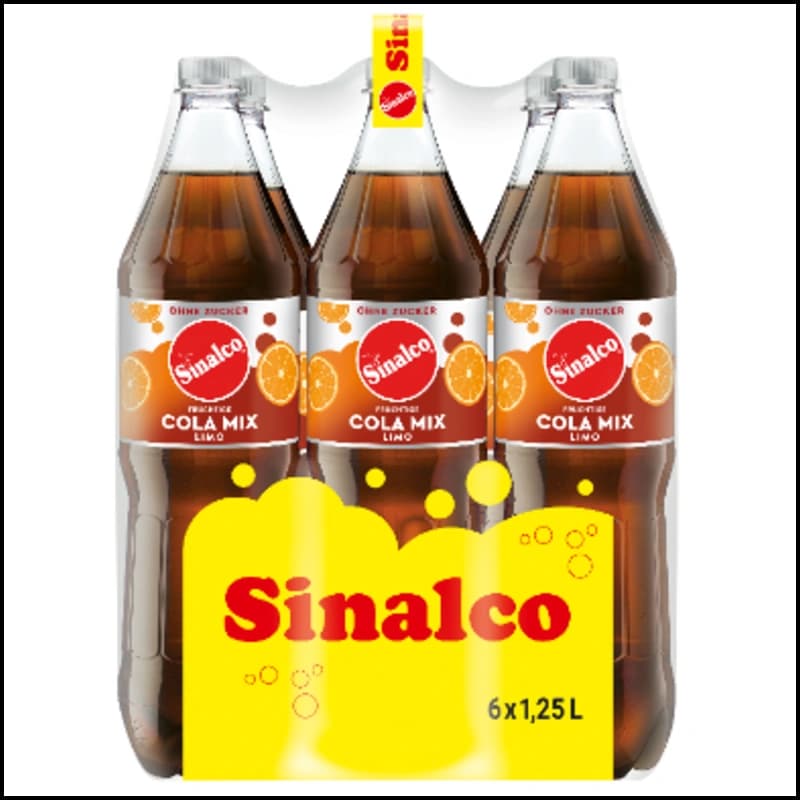 Sinalco Zero Cola Mix 6x1,25l