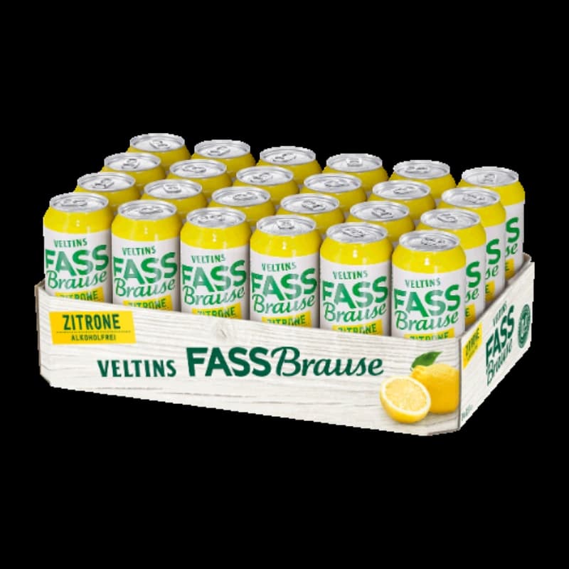 Veltins Fassbrause Zitrone 24x0,5l