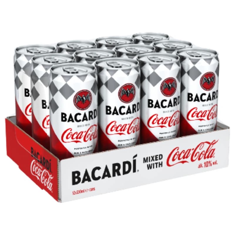 Bacardi Coke 10% 12x0,33l 