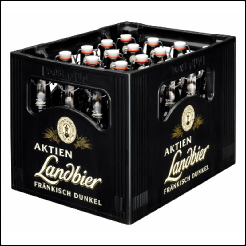 Aktien Landbier Bügelverschluss 20x0,5l
