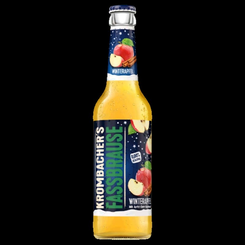 Krombacher's Fassbrause Winterapfel 0,33l 