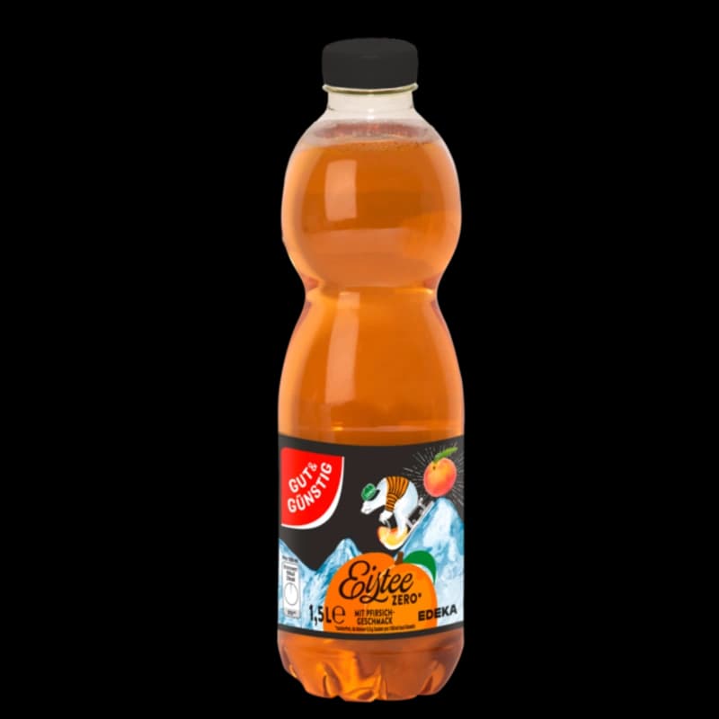 GUT&GÜNSTIG Eistee Pfirsich Zero 1,5l