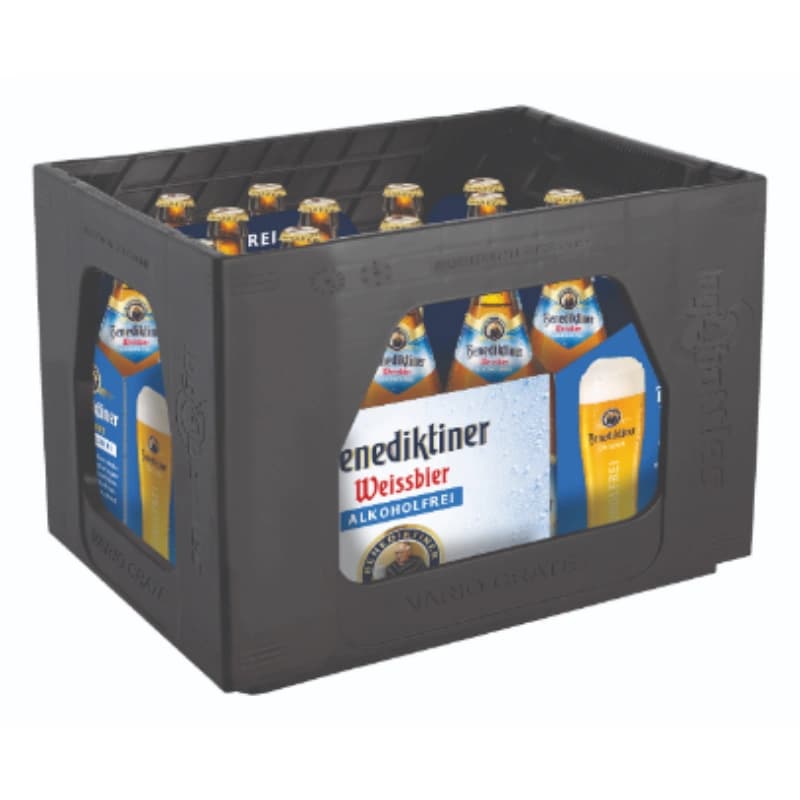 Benediktiner Weissbier Alkoholfrei 3x6x0,5l 