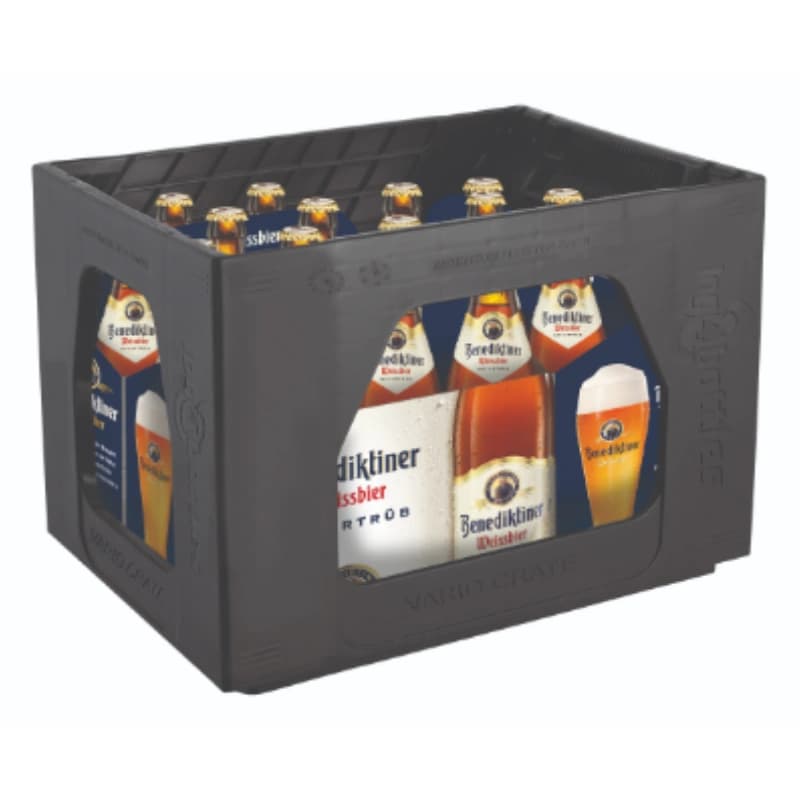 Benediktiner Weißbier naturtrüb 3x6x0,5l