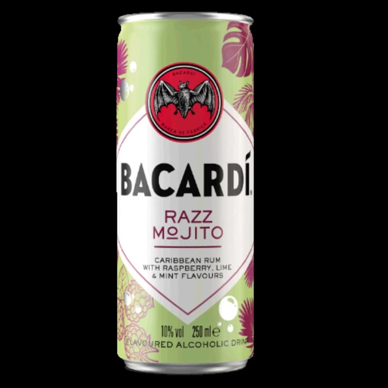 Bacardi Razz Mojito 10% 0,25l 