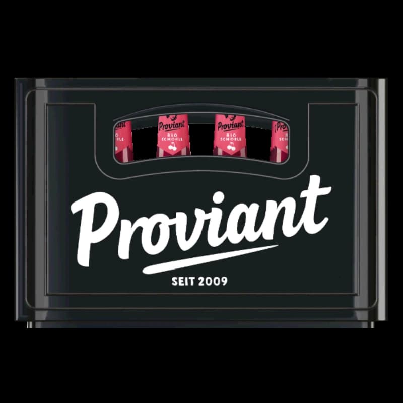 Proviant Bio Schorle Kirsche Granatapfel 24x0,33l