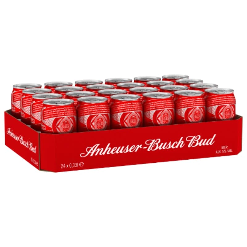 Anheuser Busch Bud 24x0,33l 