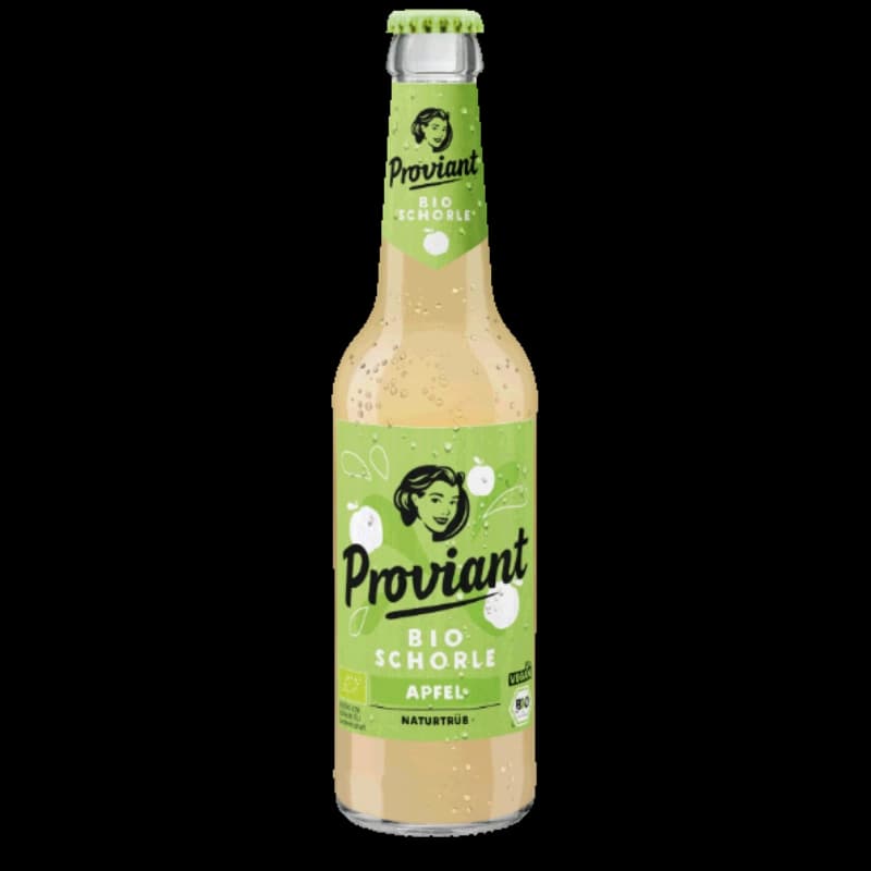 Proviant Bio Schorle Apfel naturtrüb 0,33l