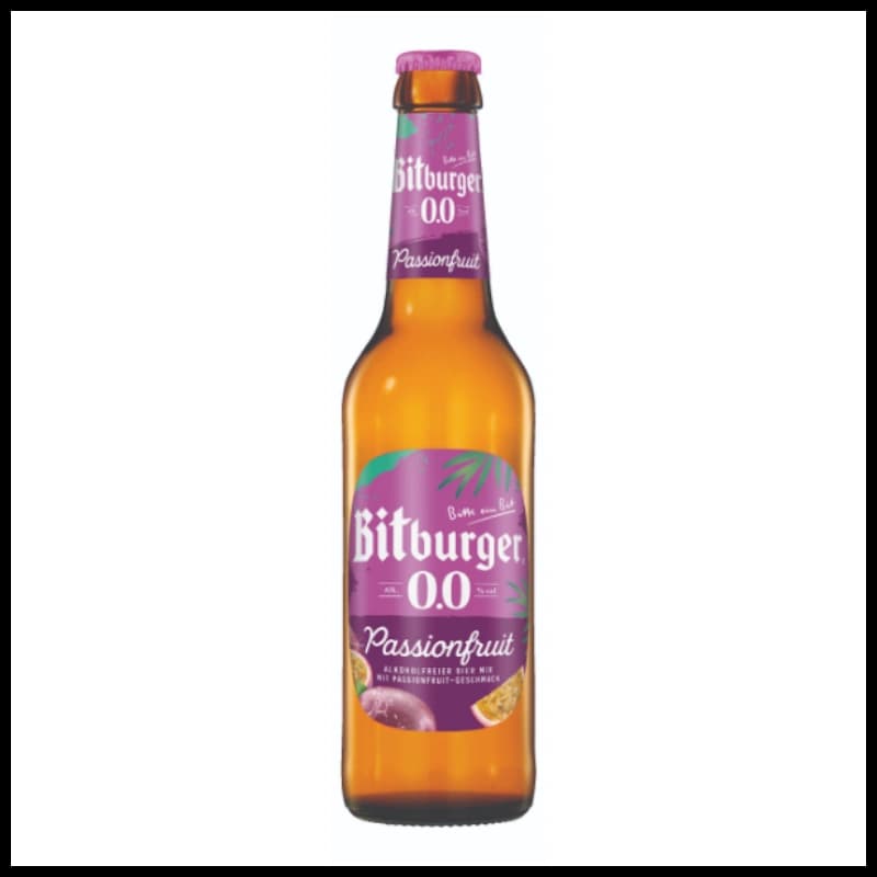 Bitburger 0.0% Passionfruit Alkoholfrei 0,33l 
