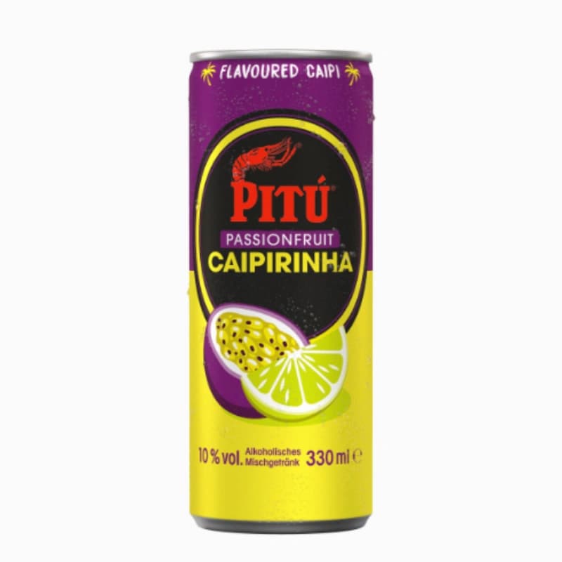 Pitu Passionfruit Caipirinha 10% 0,33
