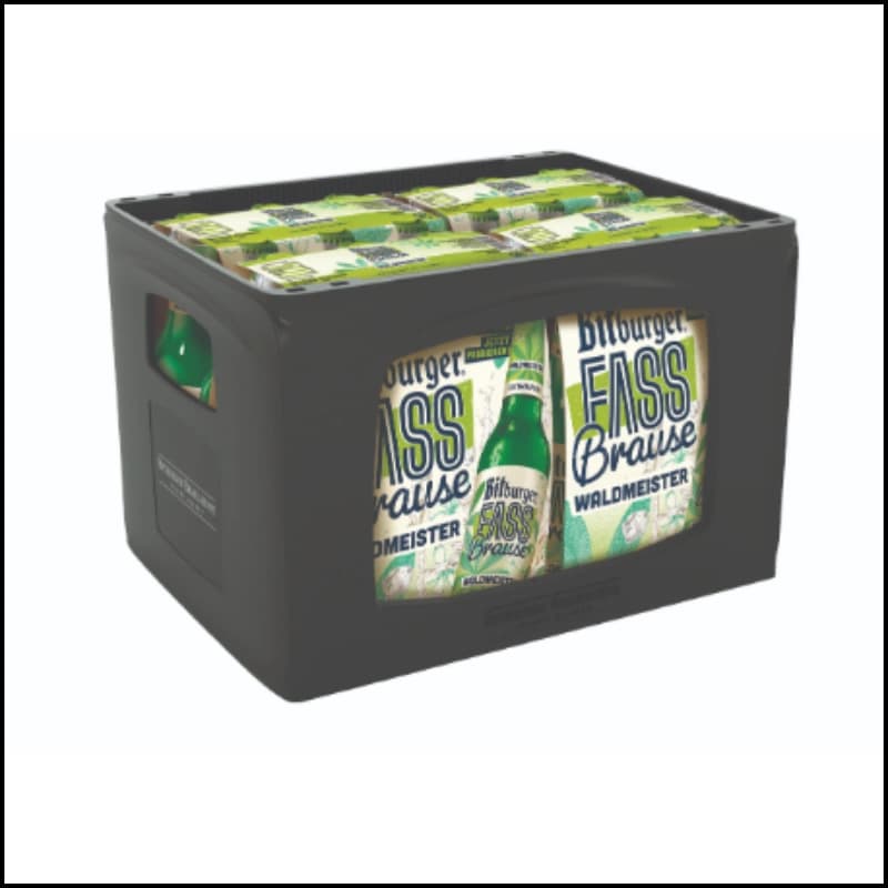 Bitburger Fassbrause Waldmeister 4x6x0,33l 