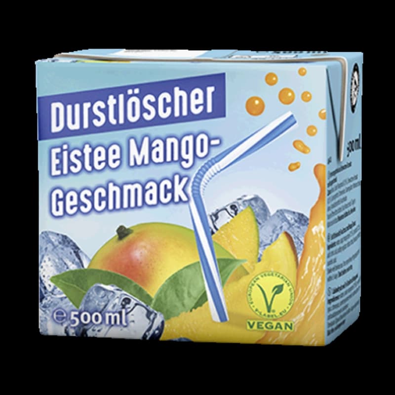 Durstlöscher Eistee Mango 0,5l 