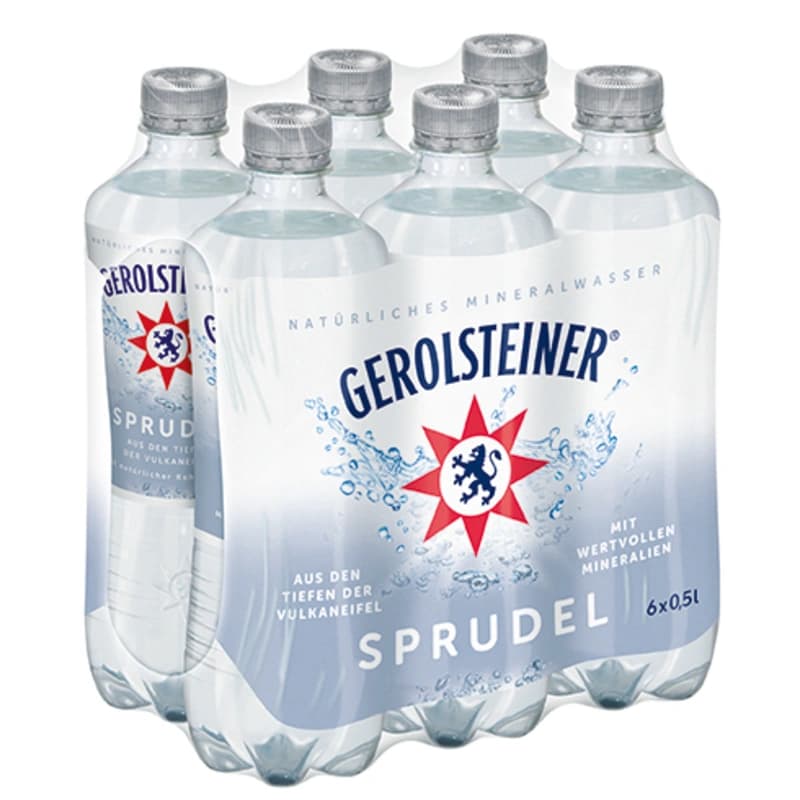 Gerolsteiner Sprudel 6x0,5l