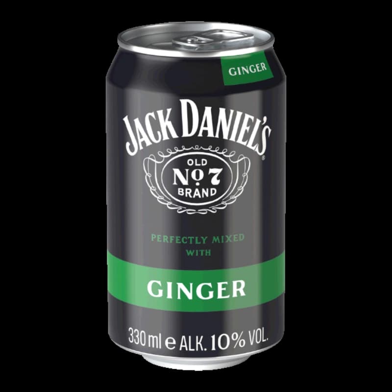 Jack Daniels & Ginger 10% 0,33l Dose