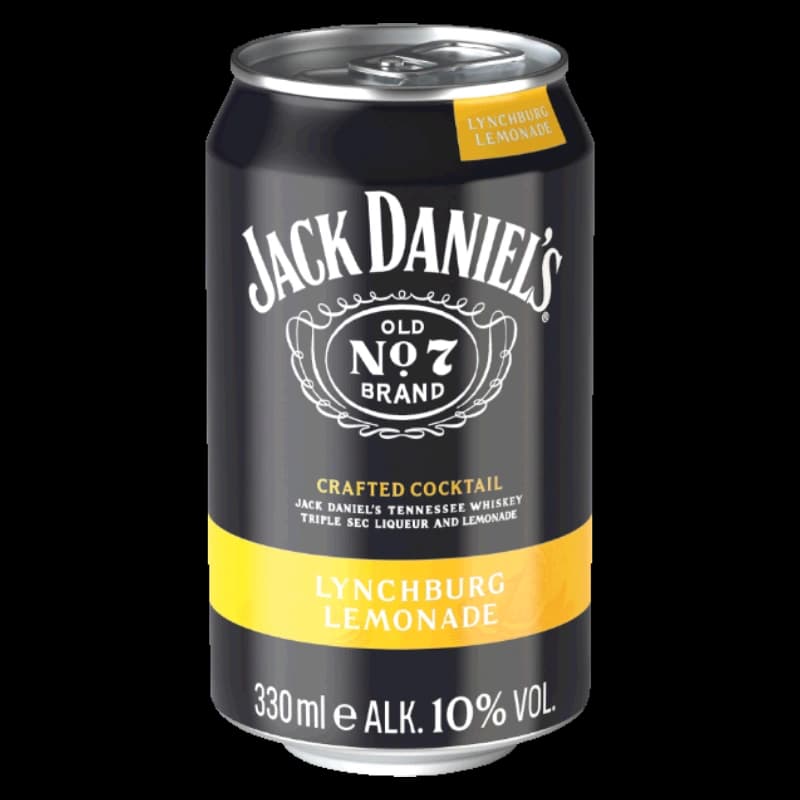 Jack Daniels Lynchburg Lemonade 10% 0,33l Dose