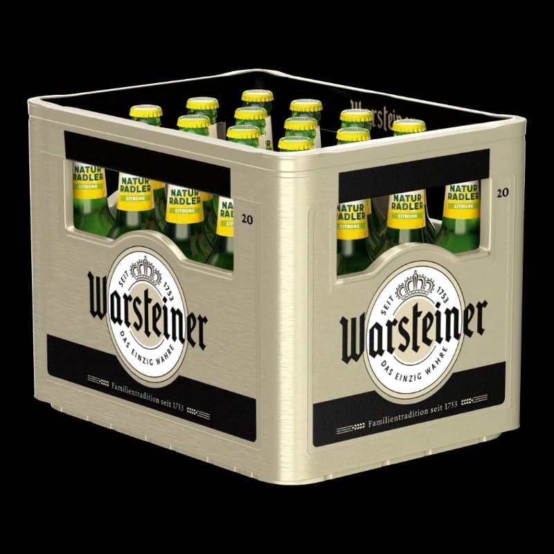 Warsteiner Naturradler Zitrone 20x0,5l