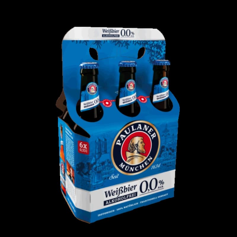 Paulaner Weißbier 0,0% 6x0,33l