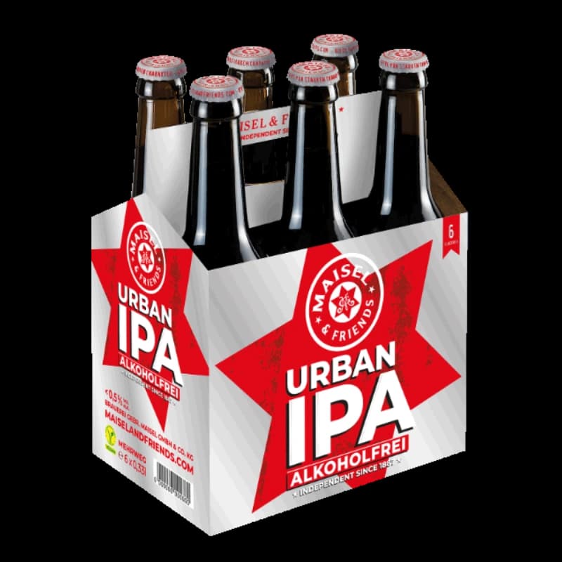 Maisel & Friends Urban IPA Alkoholfrei 6x0,33l