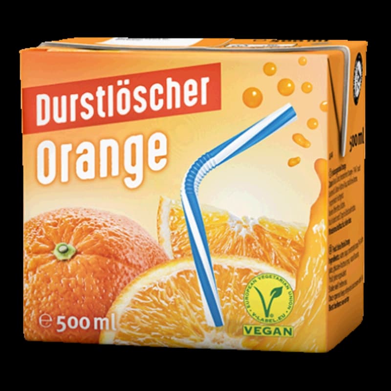 Durstlöscher Orange 0,5l