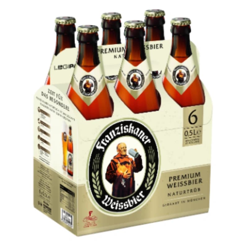 Franziskaner Weissbier Hell 6x0,33l