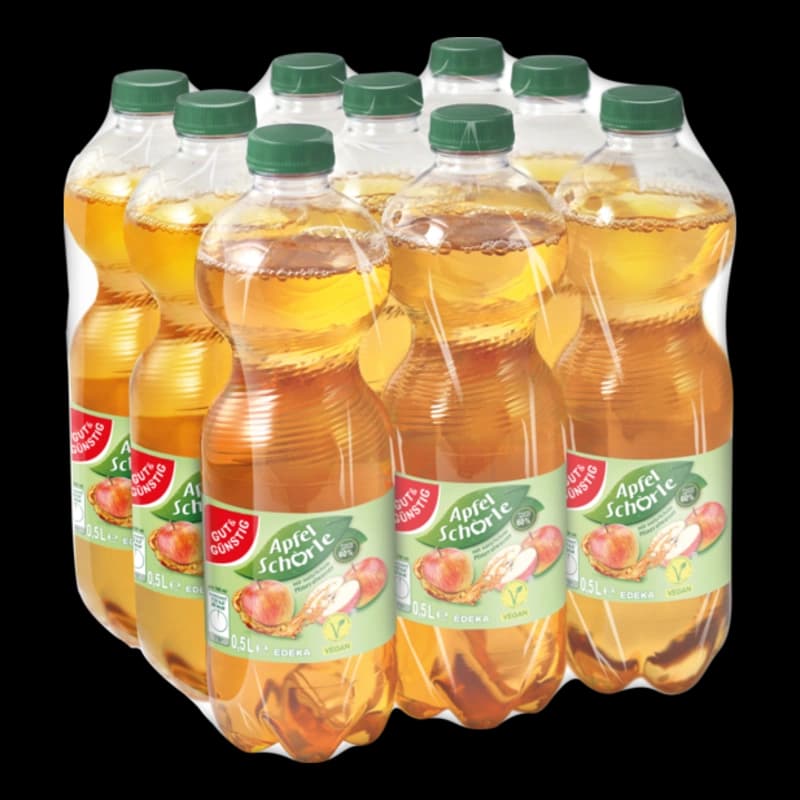 GUT&GÜNSTIG Apfelschorle 9x0,5l