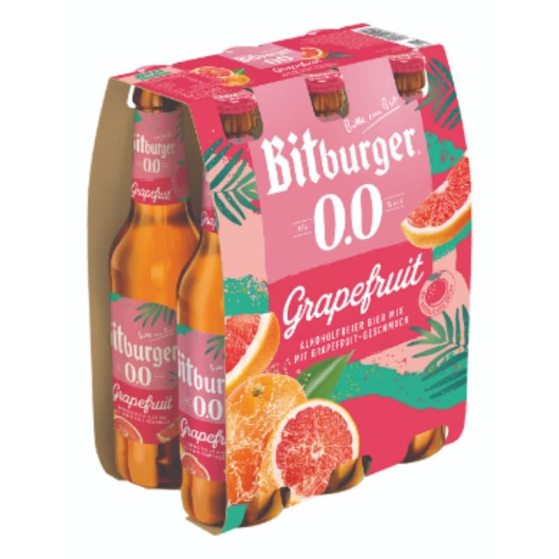 Bitburger Grapefruit 0,0% 6x0,33l