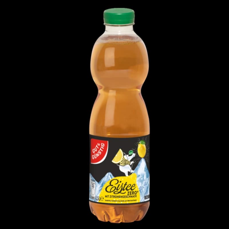 GUT&GÜNSTIG Eistee Zitrone Zero 1,5l